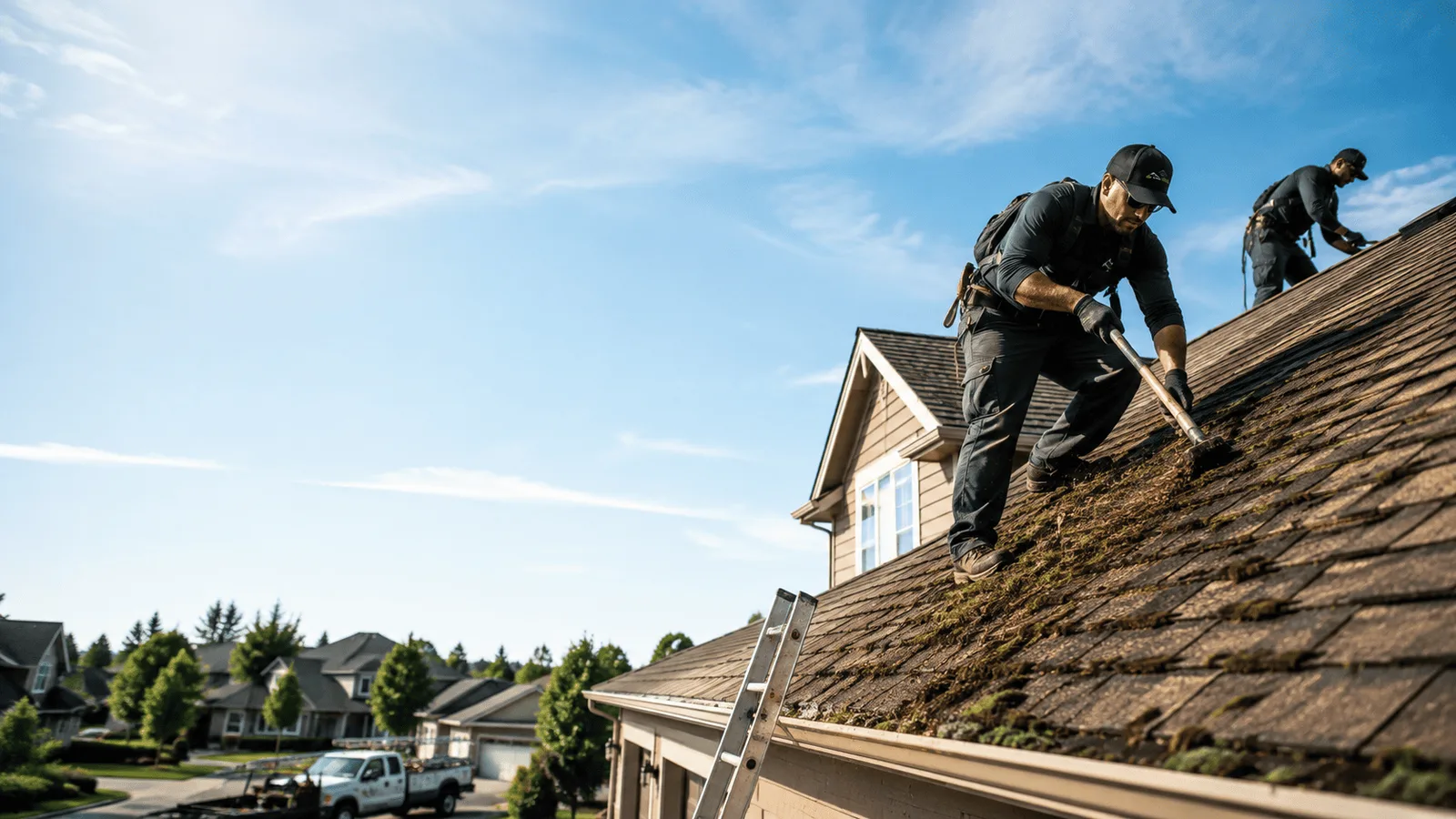 Roof Moss Removal in Mahnomen, MN near me